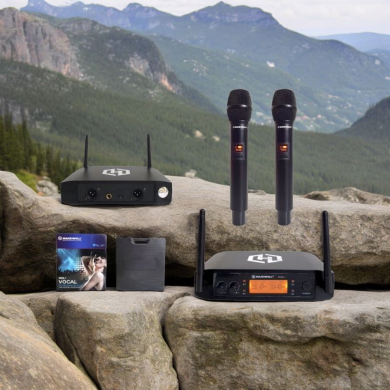 Mic Wireless Hardwell Vocal 1 Mikropon Vocal1 Mikrofon Vocal-1 Original