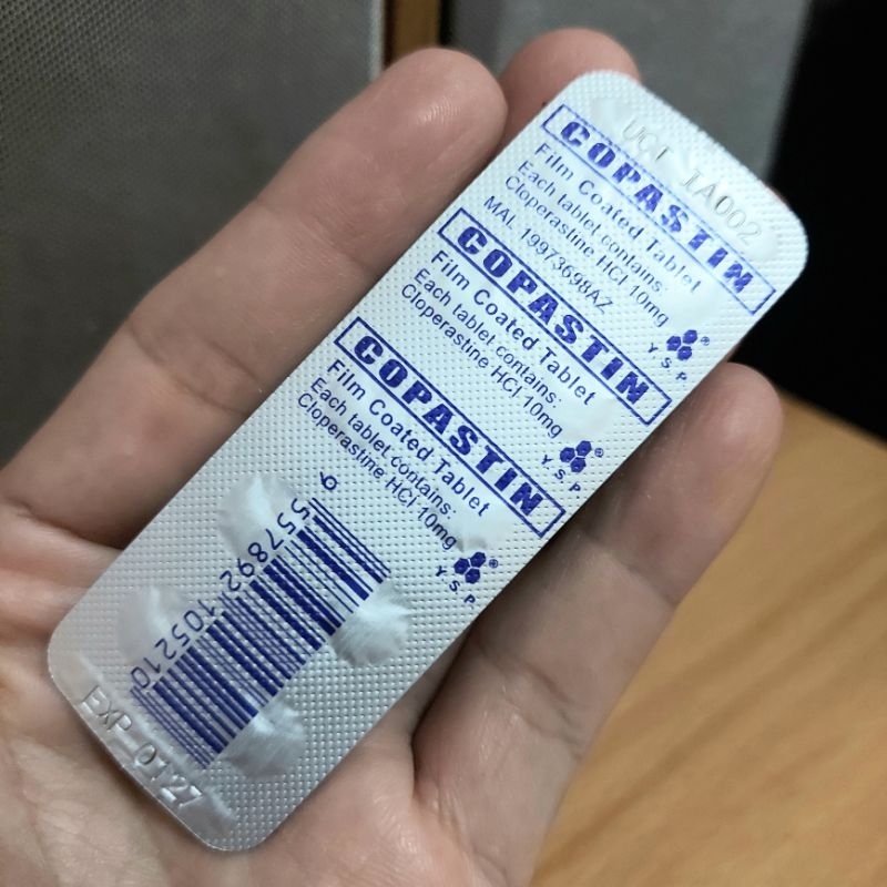 Copastin Obat Batuk Antitusif / Batuk Kering Penang