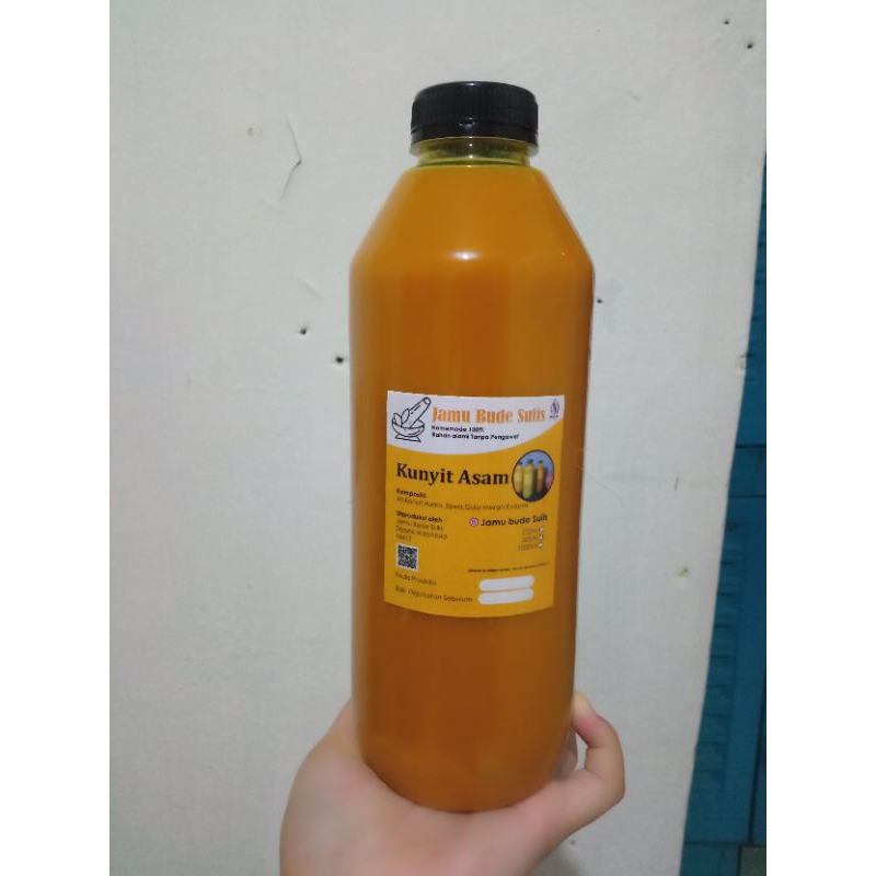 

JAMU KUNYIT ASAM 1liter /asam jawa asli /minuman herbal