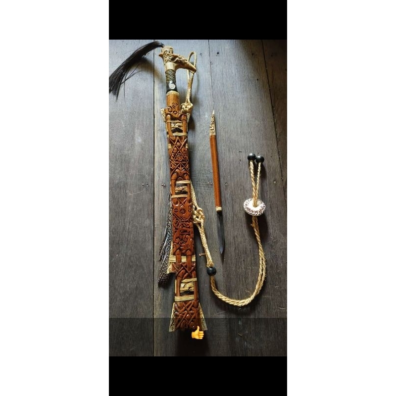 Mandau Gagang Tanduk