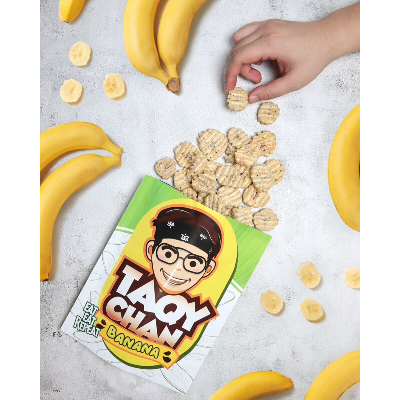 

[BEST SELLER] TAQYCHAN BANANA - CHEESY MANIA KERIPIK PISANG BUBUK TERENAK