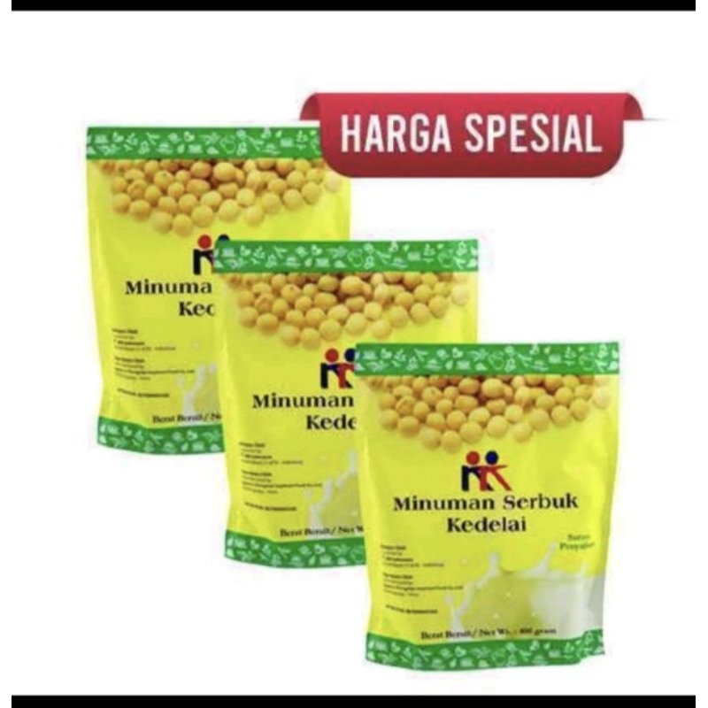 

KK Minuman serbuk susu kacang kedelai(Soya Bean) 3 x Net 400 gr)