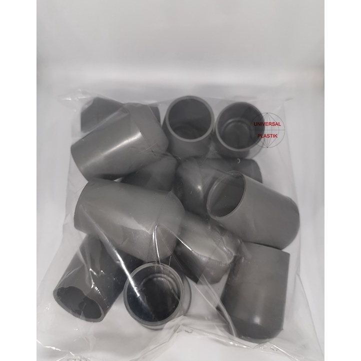 Belanja Mantap Kaki Kursi Chitose  Kaki Kursi 78 Warna Abu Plastik 1pak isi 12