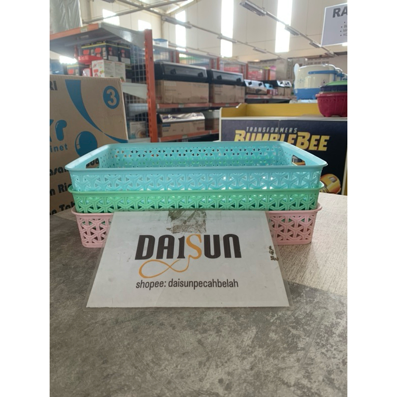 KERANJANG-TUTUP MULTIFUNGSI/KERANJANG SERBAGUNA MURAH WARNA SOFT DS3114