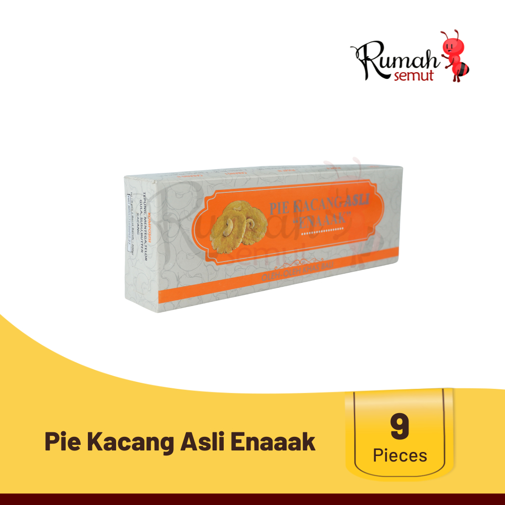 

Pie Kacang Asli Enaaak Oleh Oleh Khas Bali isi 9