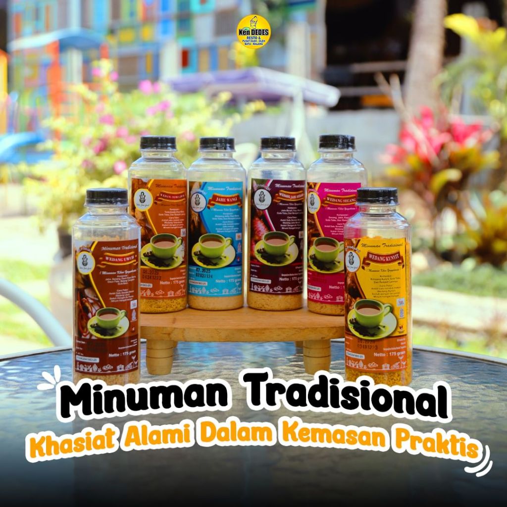 

Bubuk Minuman Tradisional Khas Yogyakarta Berbagai Varian Rasa/ Traditional Base Powder 175 gram