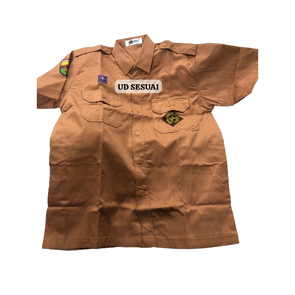 Baju Pramuka BENLY SMP SMA Laki - Laki (SNI Keper) 100% ORIGINAL