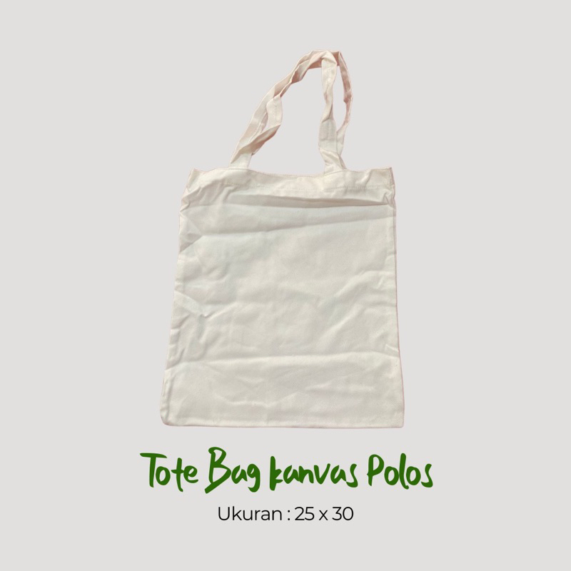 TAS KANVAS POLOS TEBAL