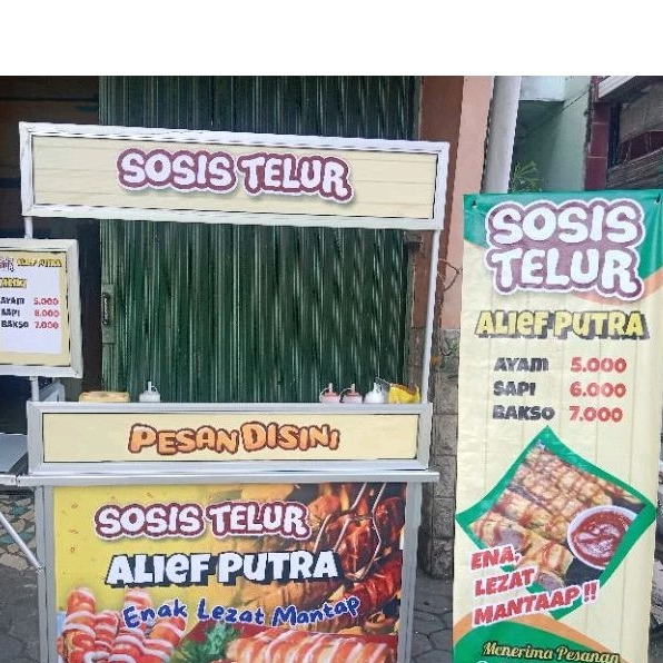 Usaha Paket Alat Jualan SOSIS TELUR