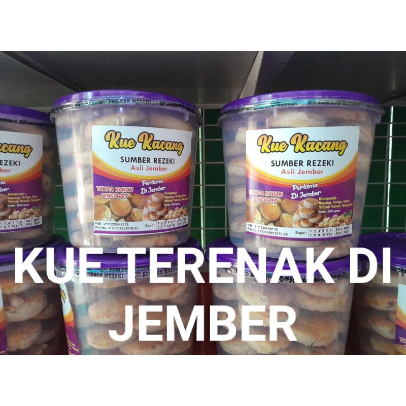 

KUE KACANG ASLI JEMBER 1 KG