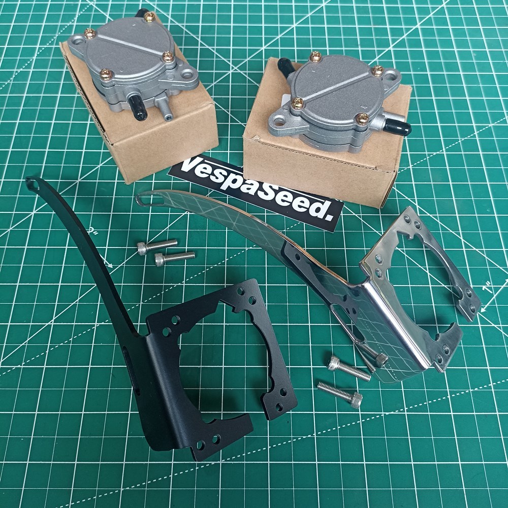 Bracket Fuel Pump Pompa Bensin Vespa PX Exclusive Excel Super Sprint