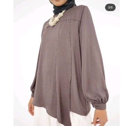 Jezzie Blouse Ederra Blouse Kerja Silk