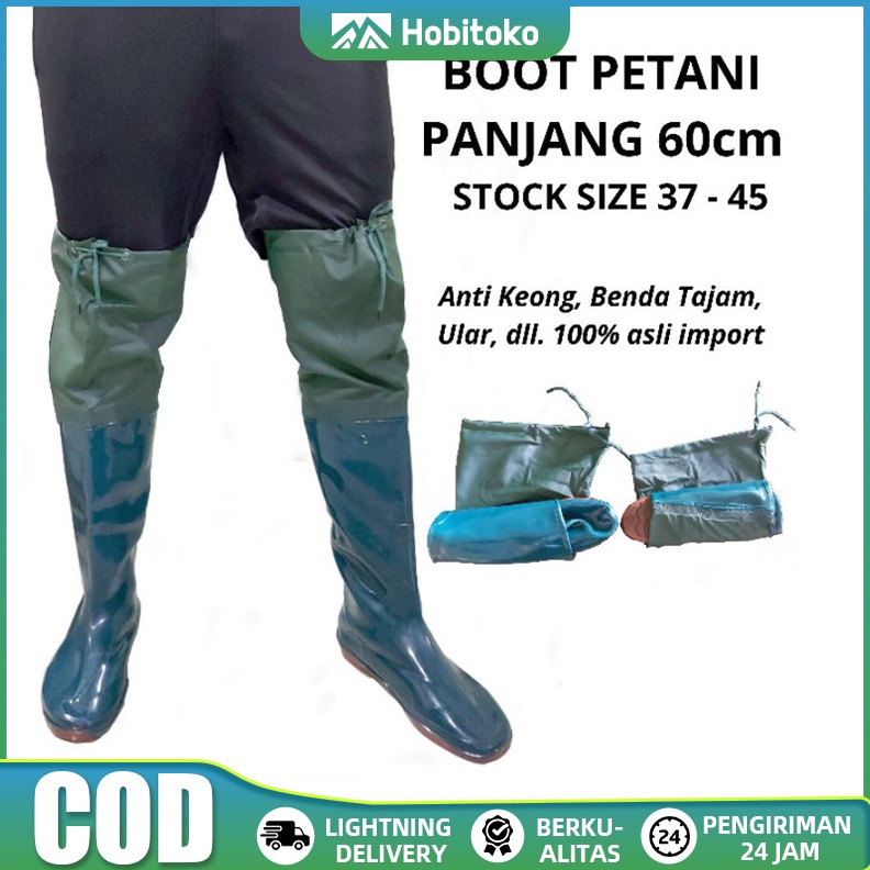 ART Q68F Sepatu Bot Petani 6 CmSepatu SawahSepatu Bot TamanSepatu TeknikSepatu Pancing Pertanian Ant