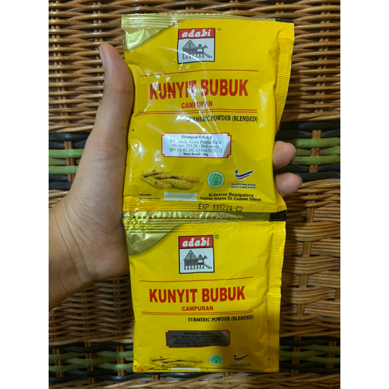 

Kunyit Bubuk Adabi 30 gr