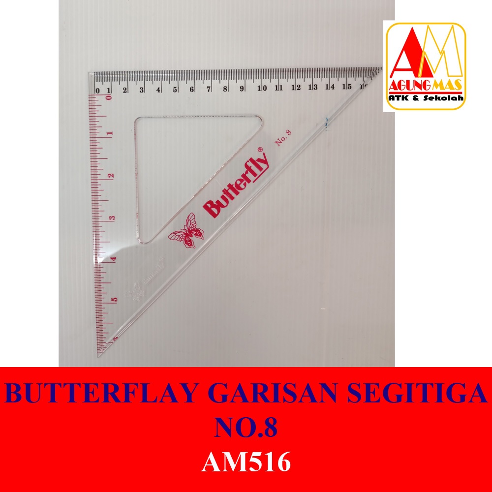 

BUTTERFLAY GARISAN SEGITIGA NO.8