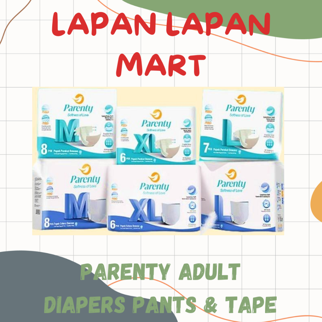 Parenty Popok Dewasa (PEREKAT & CELANA)