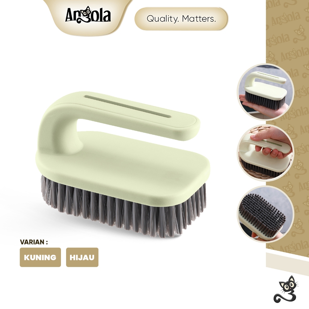 ANGOLA Sikat Baju/Lantai/Sepatu Multifungsi S04 S05 Clothes Brush/Sikat Cuci Pakaian Serbaguna