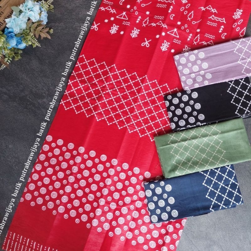 Kain batik meteran batik pekalongan kain batik modern Grosir kain batik murah kain batik printing