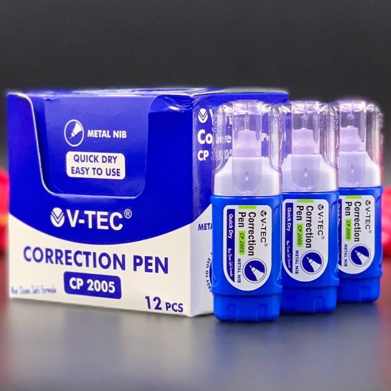 

TIPP EX / TIPEX CAIR / CORRECTION PEN / CORRECTION FLUID / CORRECTION LIQUID / TIP EX V-TEC CP2005