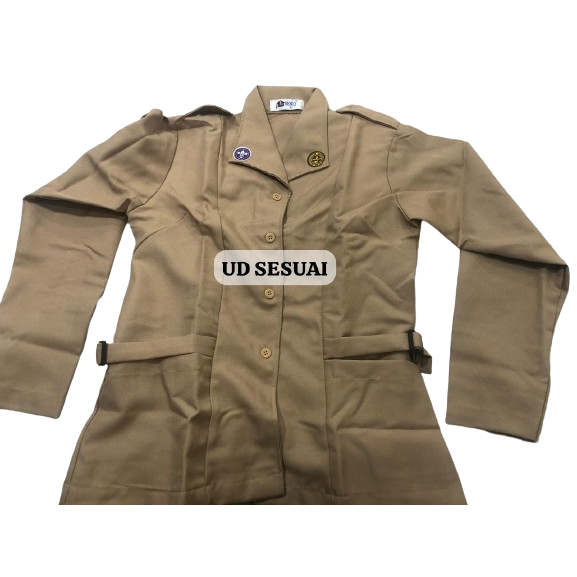 Baju Pramuka BENLY SMP SMA Perempuan Panjang (SNI RAPILO) 100% ORIGINAL