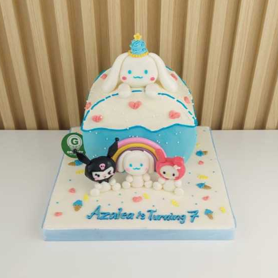 

CINNAMOROLL SANRIO / KUE ULANG TAHUN