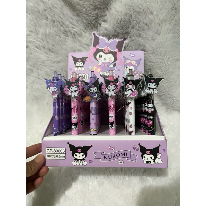 

014 pen gel sanrio kuromi 0,05mm Kuromi / cinnamoroll / my melody / pompompurin