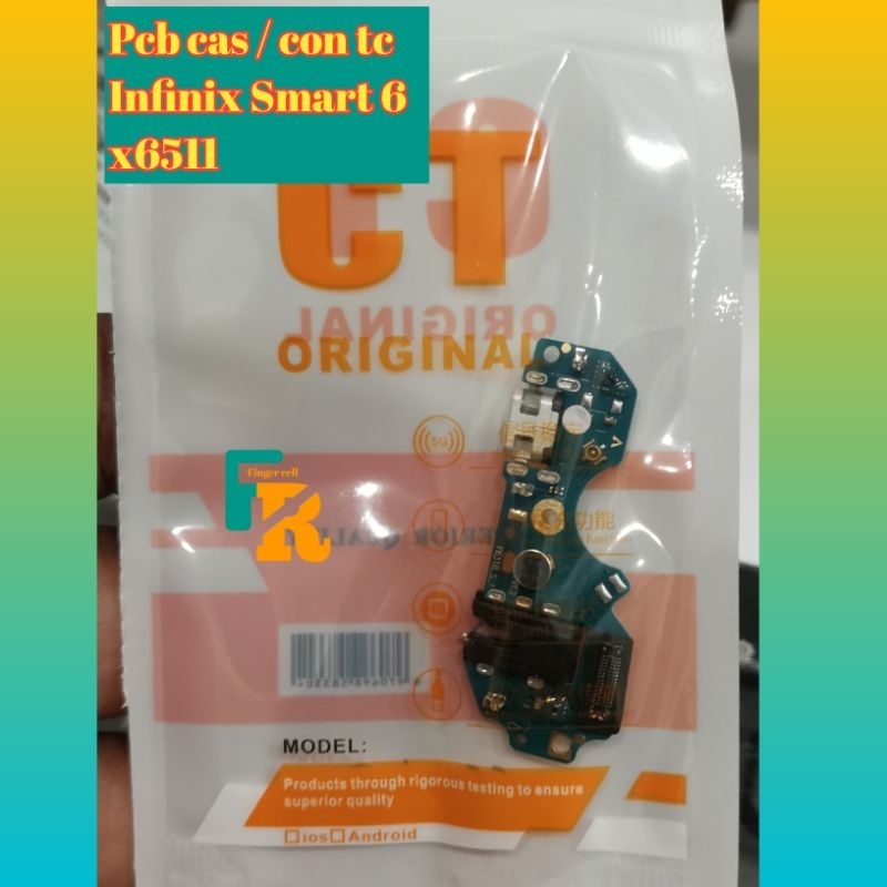 pcb cas Infinix Smart 6 x6511