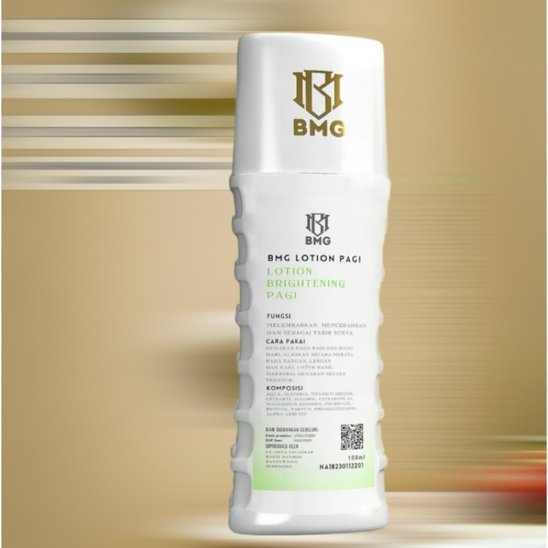bmg body lotion pagi hari/day lotion bmg