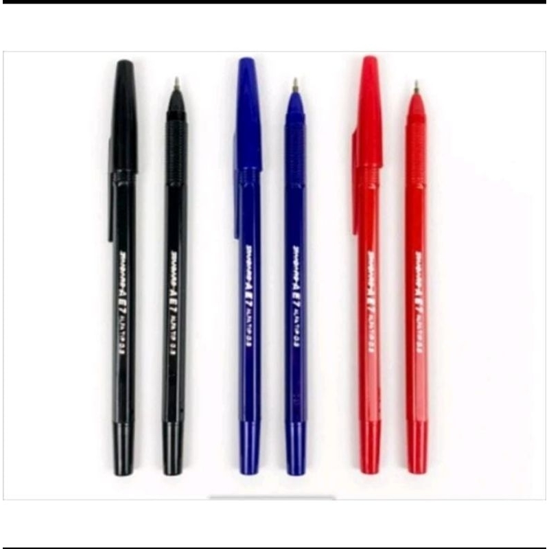 

Pulpen standar Ae7 tinta hitam/merah/biru