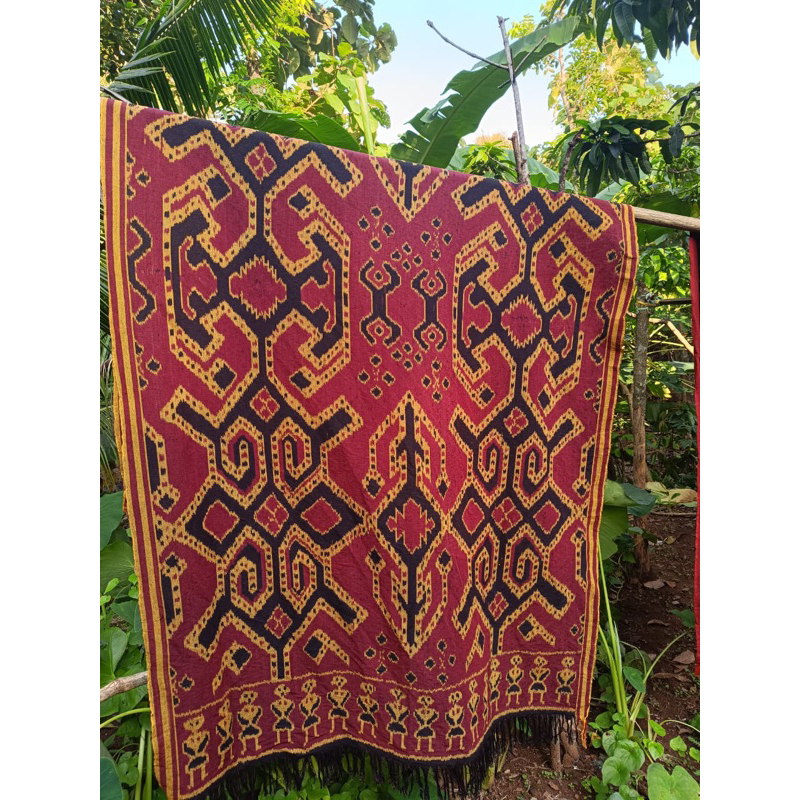 Kain Tenun Motif Dayak Iban Jayanagara Ethnic Craft 018
