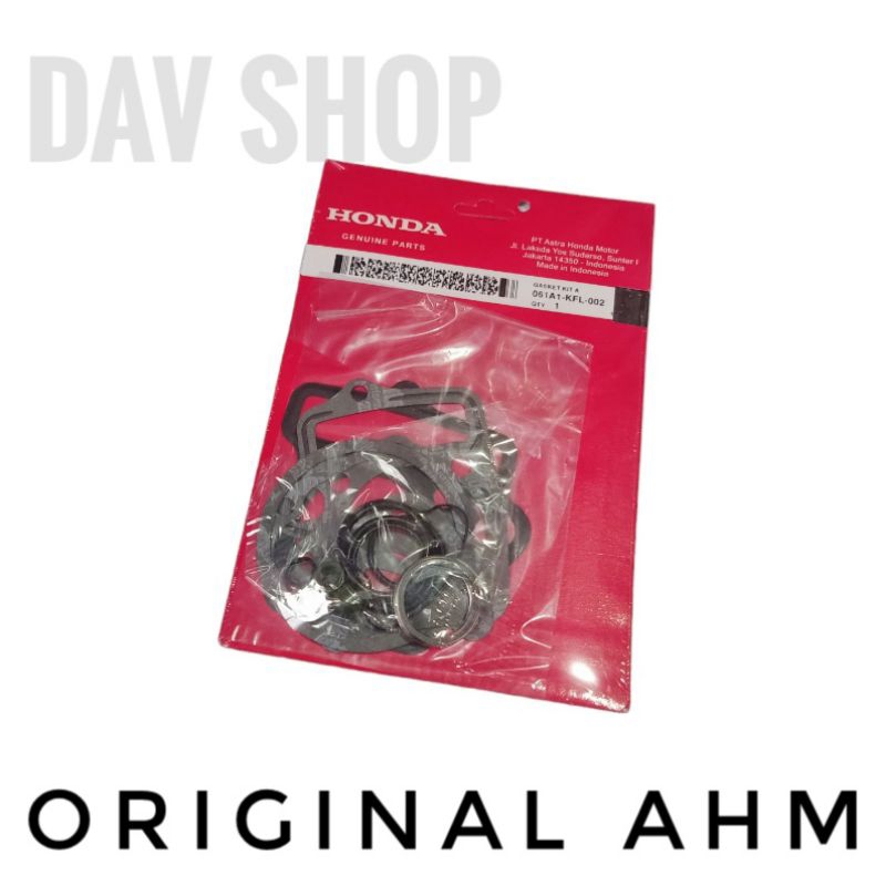 PAKING TOP SET/GASKET KIT A ASTREA LEGENDA SUPRA FIT LAMA FIT NEW REVO LAMA 100 ORIGINAL AHM
