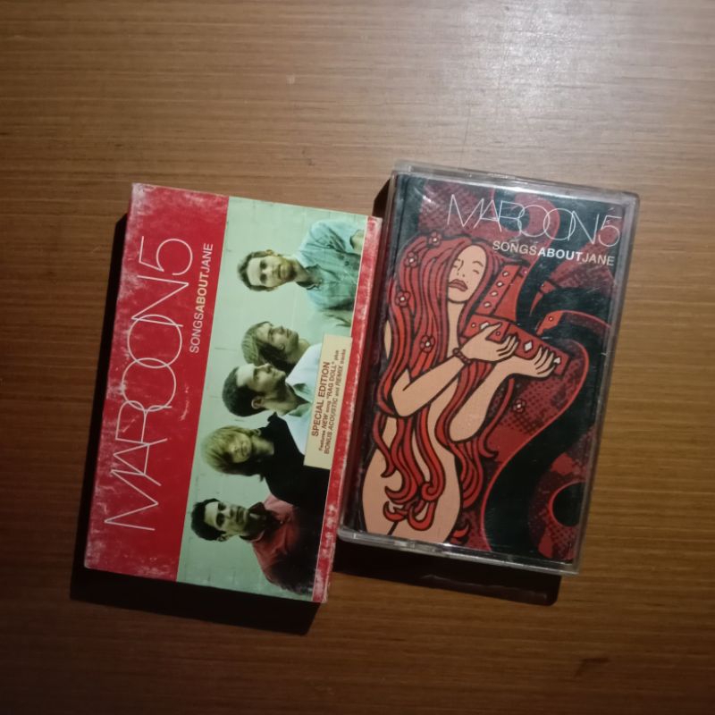 Kaset pita MAROON 5 - Song About Jane