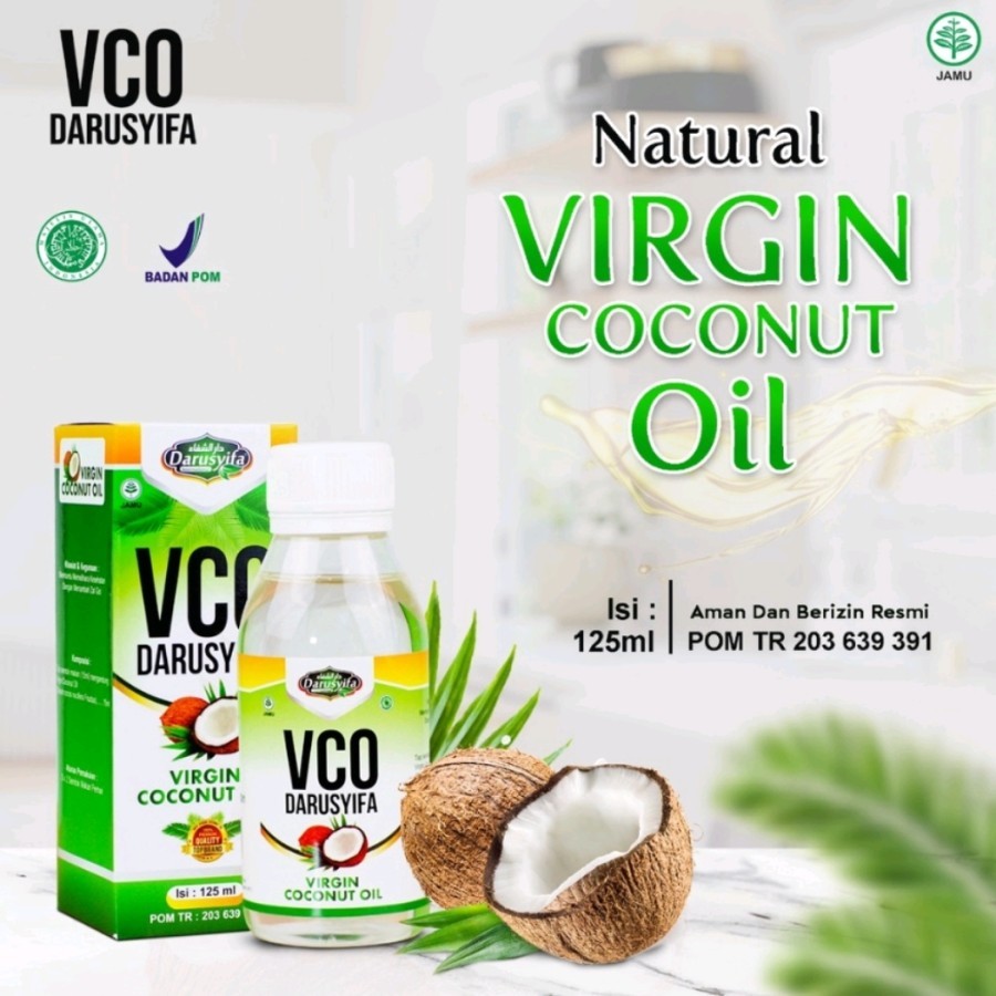 

Minyak VCO darusyifa 125 ml Natural Virgin Coconut Oil
