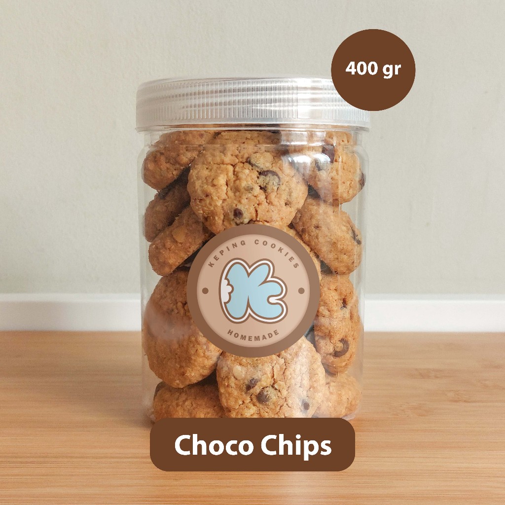 

Oat Choco Chips Cookies - 400 gram [by Keping Cookies]