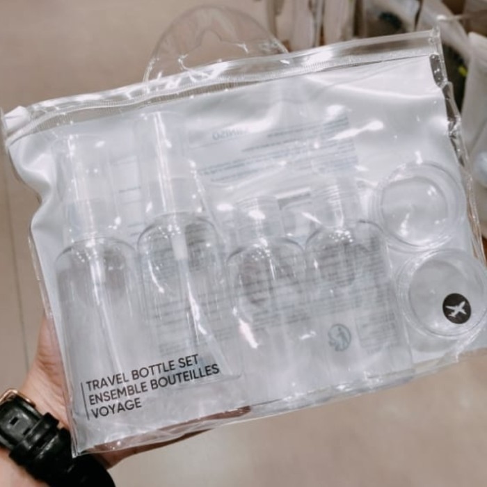 MINISO MINIGO MX018 Sweetheart Travel Bottle Set Botol Travel Botol Kosong Botol Sabun