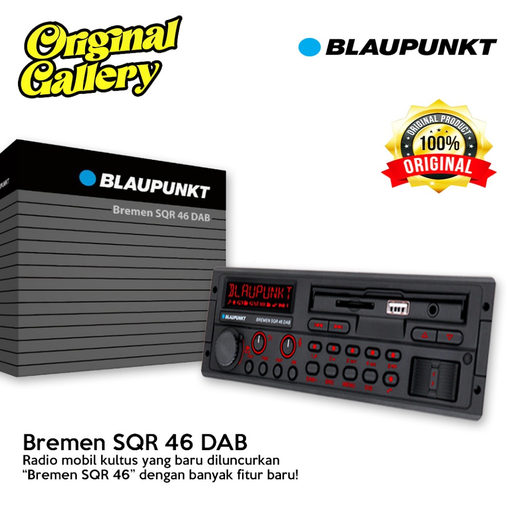 BLAUPUNKT Bremen SQR 46 DAB - Head unit Clasic