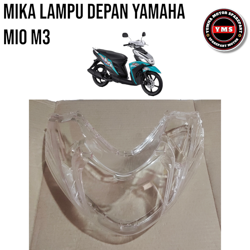mika kaca lampu depan yamaha mio m3 mika lampu depan mio m3 mio z  2ph