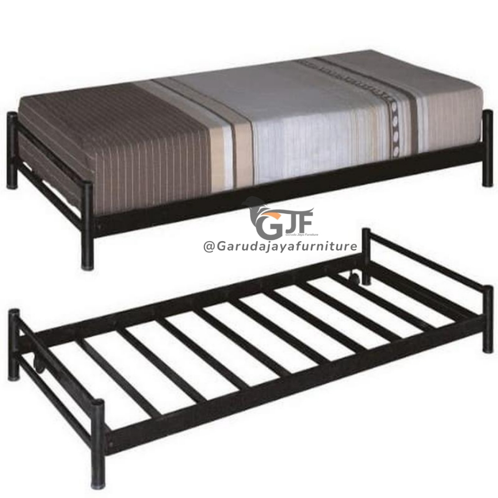 RANJANG BESI KASUR UKURAN 90X200/RANJANG BESI KASUR SINGLE/DIVAN KASUR/RANJANG KASUR/RANJANG BESI OR