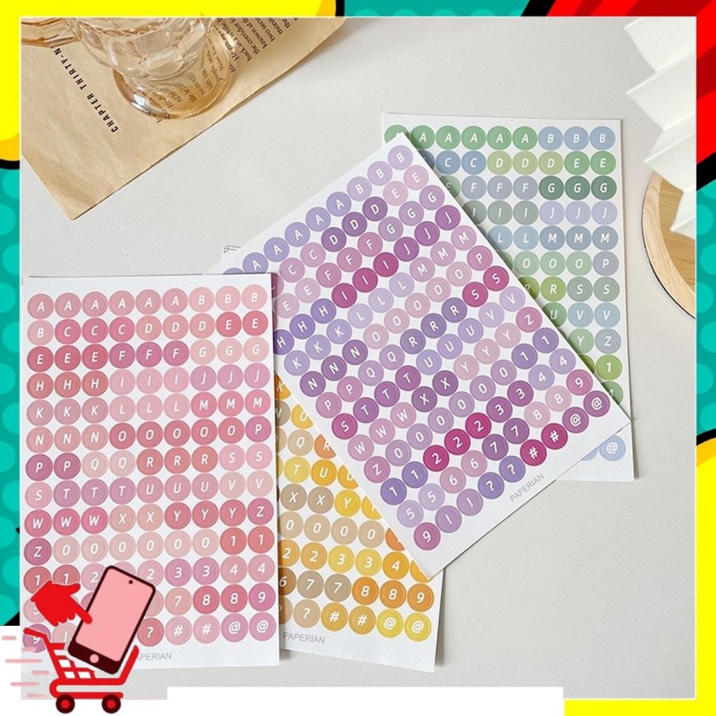

FPS Stiker Huruf Deco Alphabet Untuk Diary Aesthetic Sticker Dekorasi Jurnal Scrapbook Stiker Alat Tulis Simple Hadiah Keyboard