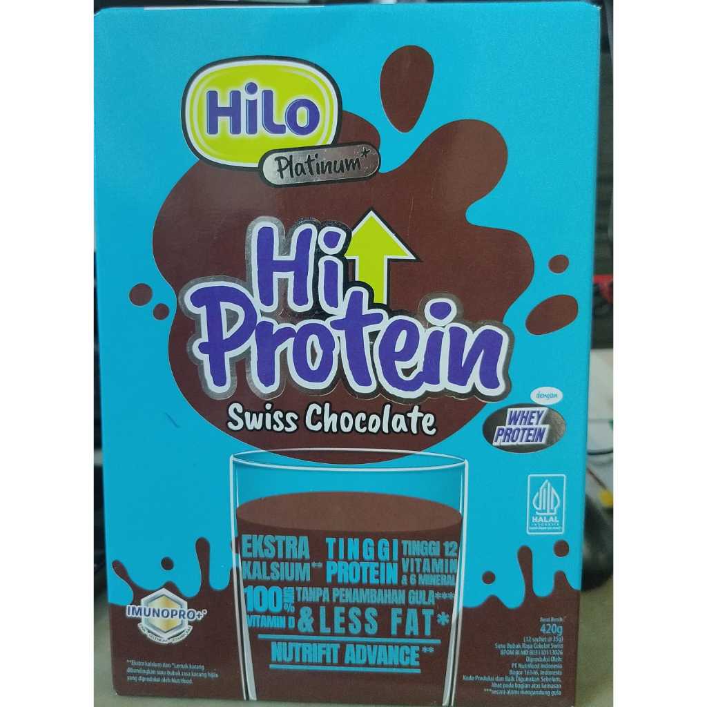 

HiLo Hi Platinum Swiss Chocolate 420g - Susu Tinggi Kalsium