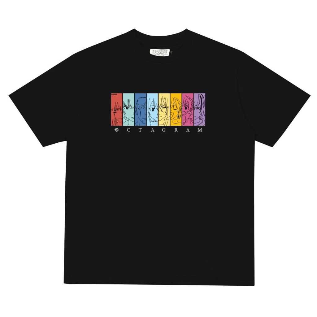 Ready Stock - BOZZE Anime Rimuru Tempest Tee | Octagram | Demon | Lord | Tensei Shitara Slime