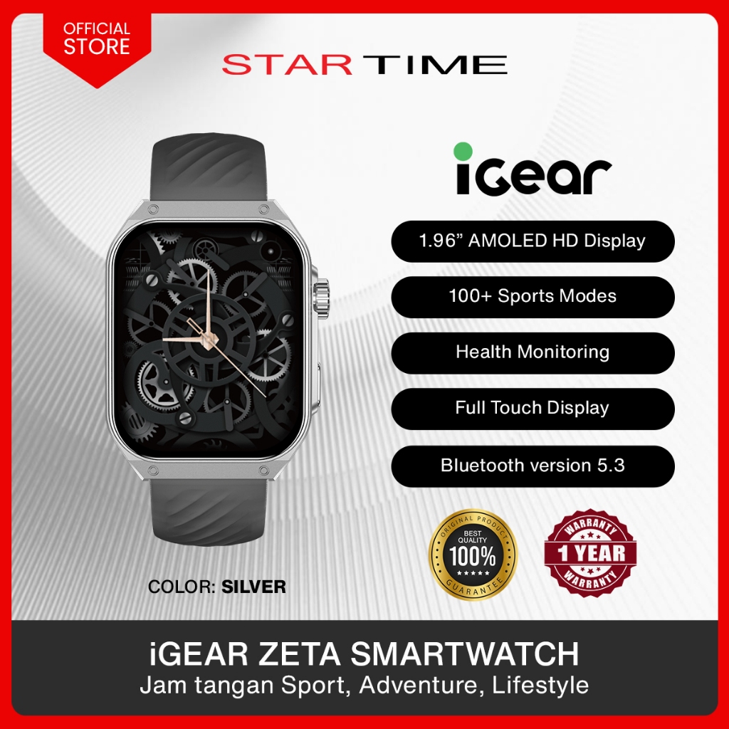 iGear Zeta - Innovation Smartwatch Sport, Fashion & Lifestyle