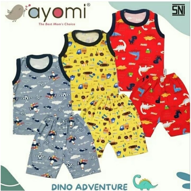 Ayomi Boys Series Setelan Singlet