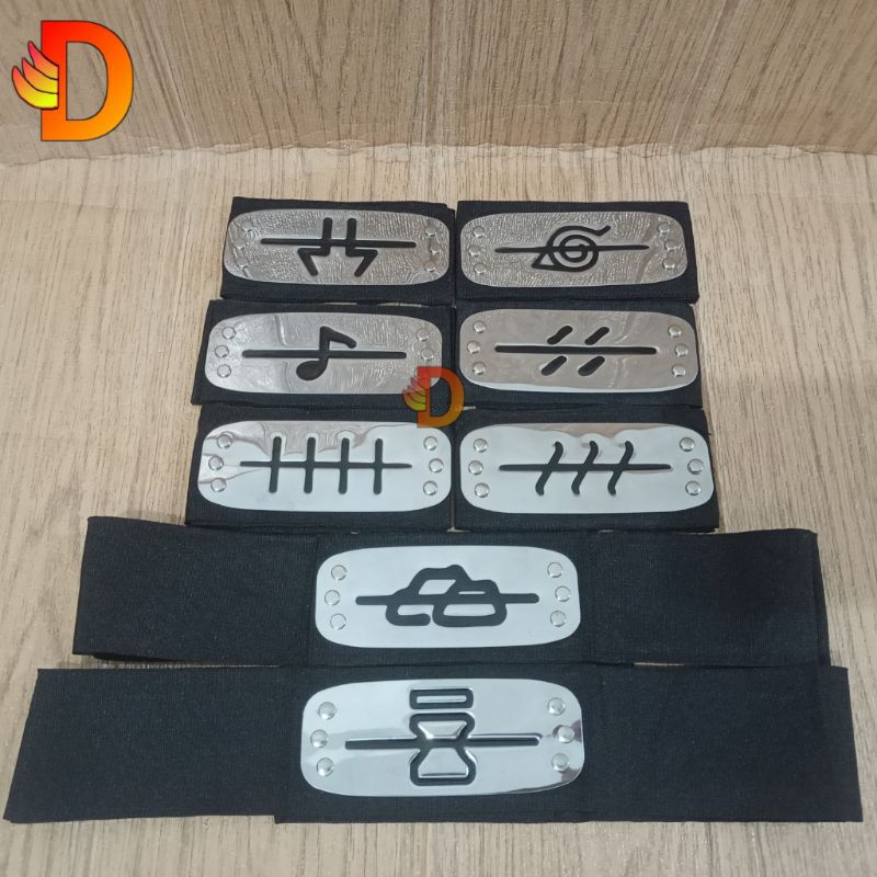 Ikat Kepala Akatsuki Anime Naruto Headband