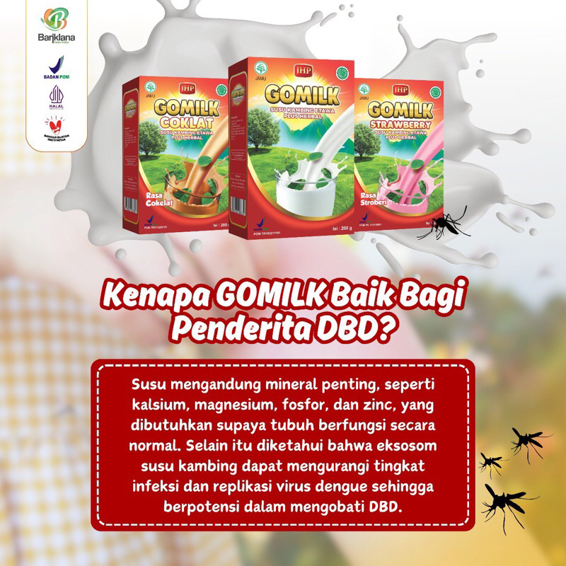 

GOMILK Susu Kambing Etawa Plus Herbal Dan Daun Kelor