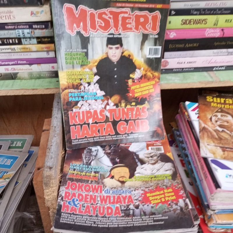 majalah misteri cabutan