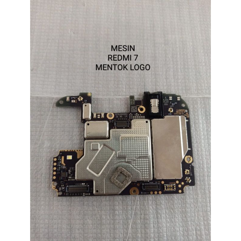 mesin copotan redmi 7 mentok logo