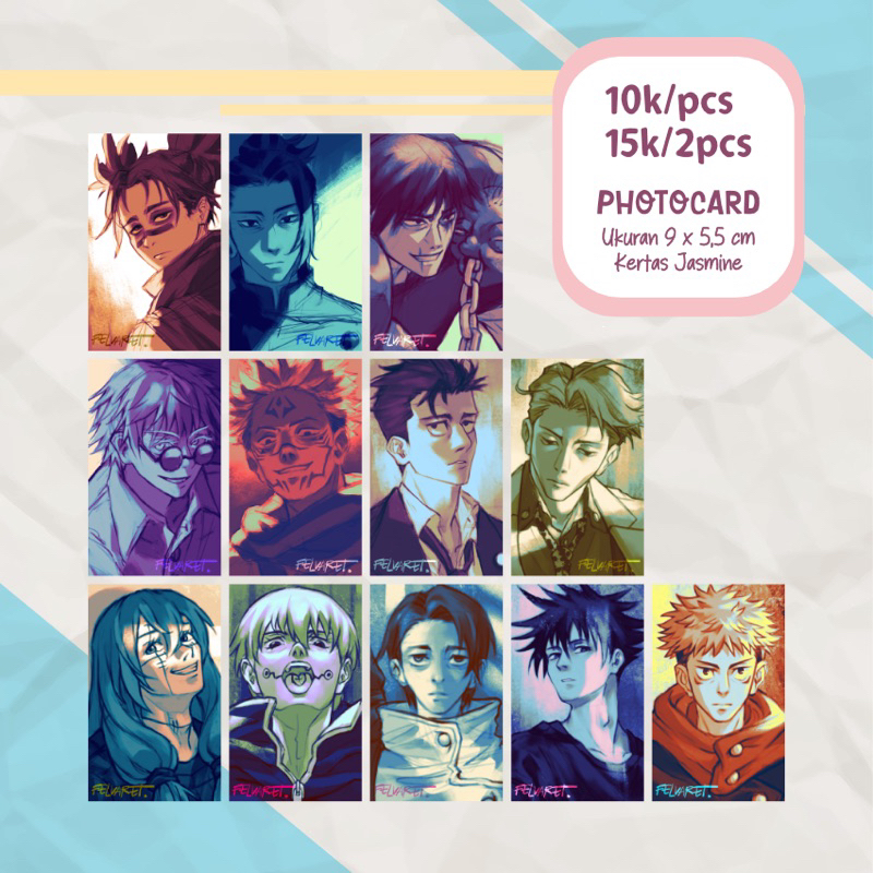 Jujutsu Kaisen Photocard