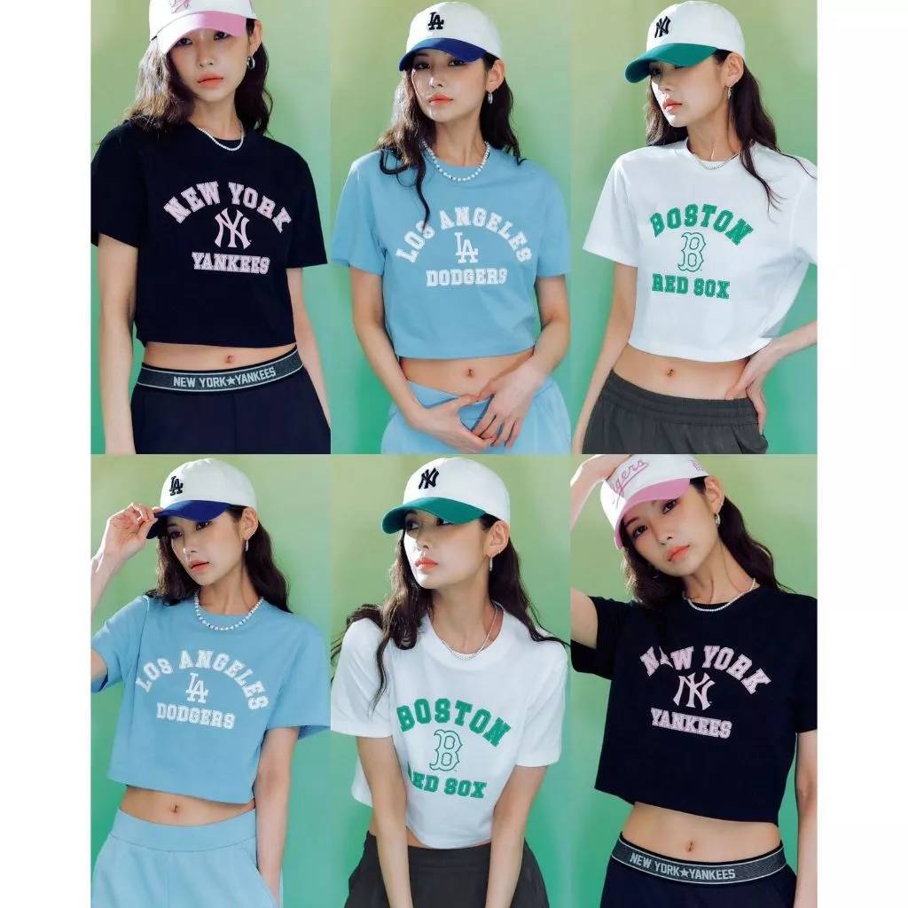 MLB Women’s Varsity Comfortable Crop Tshirt