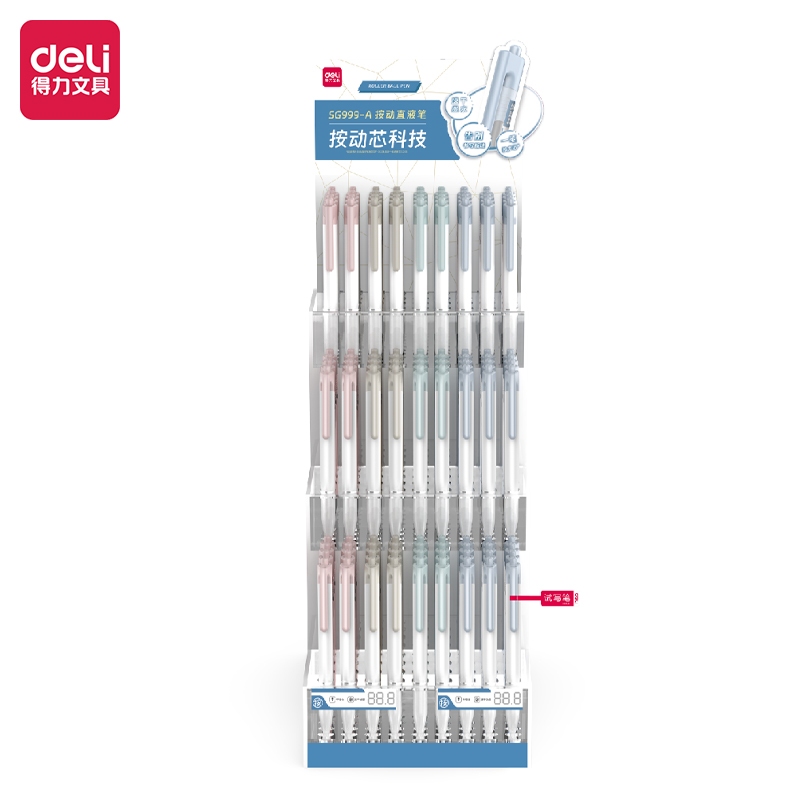 

Deli Pulpen Gel 0.5mm (Black) SG999A